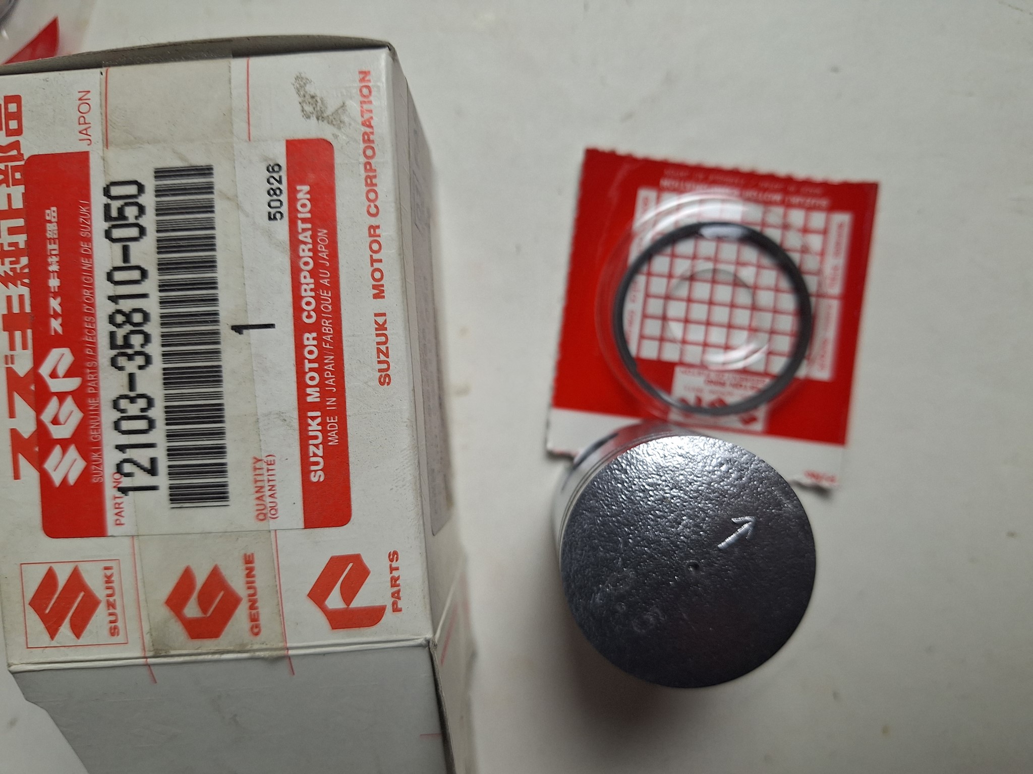 Bild von SUZUKI KOLBEN. SATZ 12103-35810-050